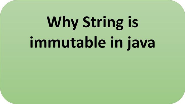 Why Sting is immutable in Java.